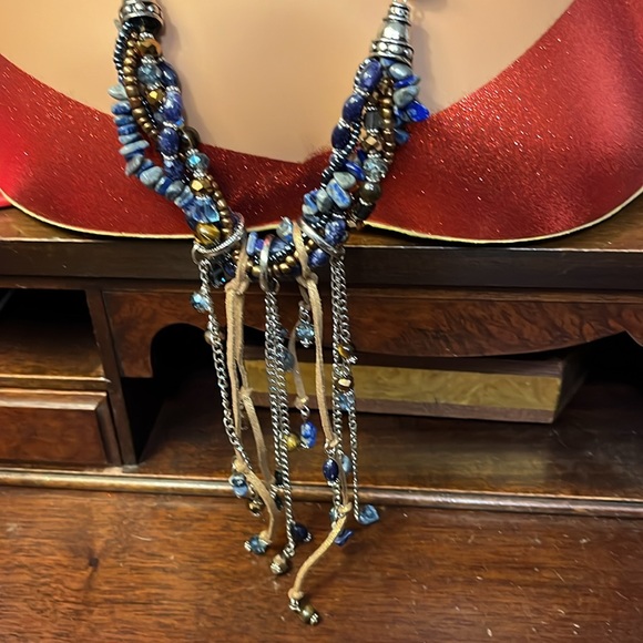 Long Dangle Necklace - Picture 9 of 9